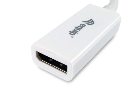 Equip 133440 adapter kablowy 0,15 m Mini DisplayPort DisplayPort Biały