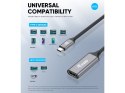 Equip 133491 adapter kablowy 0,15 m USB Type-C HDMI Czarny, Szary