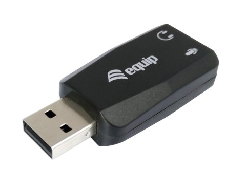 Equip 245320 stacja dokująca USB Typu-A Czarny