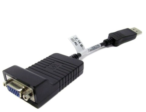 HP 753745-001 adapter kablowy 0,2 m DisplayPort VGA Czarny