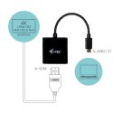 I-tec C31HDMI60HZP adapter kablowy 0,15 m USB Type-C HDMI Czarny, Turkusowy
