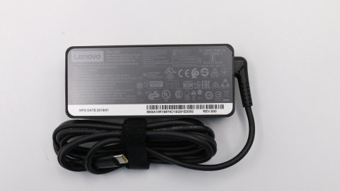 Lenovo 02DL128 adapter zasilający/ inwentor Wewnętrzna 65 W Czarny