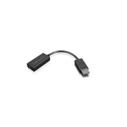 Lenovo 4X90R61023 adapter kablowy 0,225 m DisplayPort HDMI Typu A (Standard) Czarny