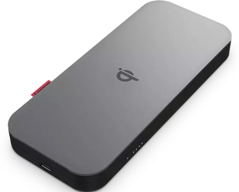Lenovo 40ALLG1WWW bank mocy Litowo-jonowa (Li-Ion) 10000 mAh Bezprzewodowe ładowanie Czarny
