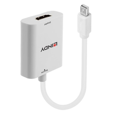 Lindy 41069 adapter kablowy Mini DisplayPort HDMI Typu A (Standard) Biały