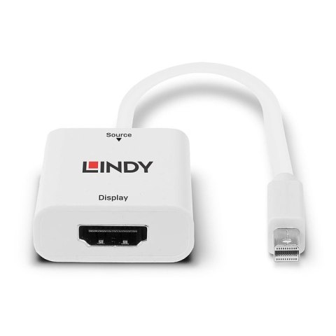 Lindy 41069 adapter kablowy Mini DisplayPort HDMI Typu A (Standard) Biały