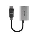 Lindy 41094 adapter kablowy 0,11 m DisplayPort HDMI Szary