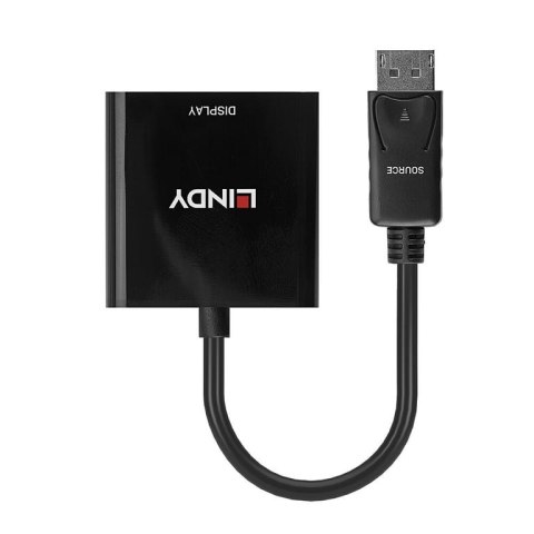 Lindy 41734 adapter kablowy Czarny