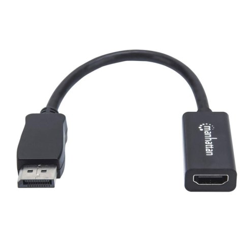 Manhattan 151634 adapter kablowy 0,15 m HDMI Typu A (Standard) DisplayPort Czarny