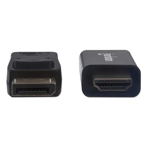 Manhattan 153188 adapter kablowy 3 m HDMI Displayport Czarny