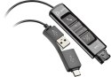 HP Poly Adapter Poly DA85 USB na QD, czarny, TAA