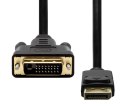 ProXtend Displayport 1.2 to DVI-D 24+1 5M Czarny
