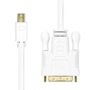 ProXtend Mini Displayport to DVI-D 24+1 2M Biały