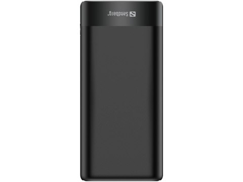 Sandberg 420-62 bank mocy Litowo-jonowa (Li-Ion) 20000 mAh Czarny