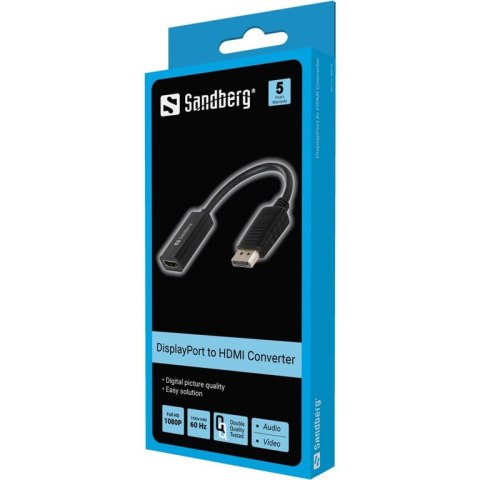 Sandberg Adapter DisplayPort>HDMI
