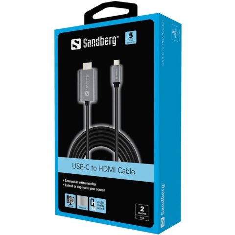 Sandberg USB-C to HDMI Cable 2M