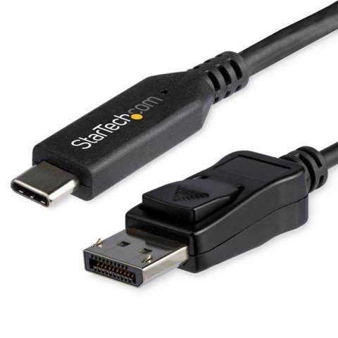 StarTech CDP2DP146B adapter kablowy 1,8 m USB Type-C DisplayPort Czarny