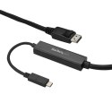 StarTech CDP2DPMM3MB adapter kablowy 3 m USB Type-C DisplayPort Czarny
