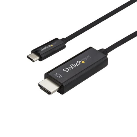 StarTech CDP2HD1MBNL adapter kablowy 1 m USB Type-C HDMI Czarny