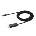 StarTech CDP2HD3MBNL adapter kablowy 3 m USB Type-C HDMI Czarny