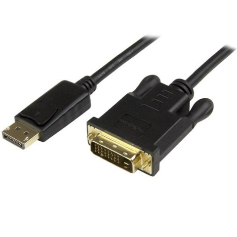 StarTech DP2DVI2MM3 adapter kablowy 0,914 m DisplayPort DVI-D Czarny