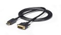 StarTech DP2DVI2MM6 adapter kablowy 1,8 m DisplayPort DVI-D Czarny