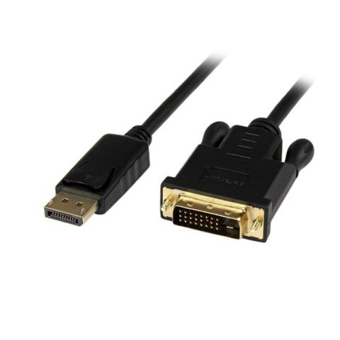 StarTech DP2DVIMM3BS adapter kablowy 0,9 m DisplayPort DVI-D Czarny