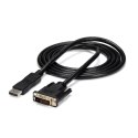 StarTech DP2DVIMM6 adapter kablowy 1,8 m DisplayPort DVI-D Czarny
