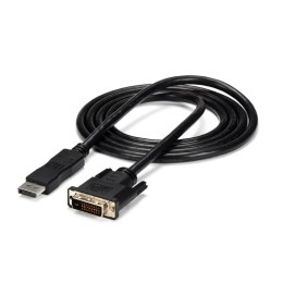 StarTech DP2DVIMM6 adapter kablowy 1,8 m DisplayPort DVI-D Czarny