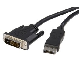 StarTech DP2DVIMM6 adapter kablowy 1,8 m DisplayPort DVI-D Czarny