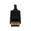 StarTech DP2DVIMM6BS adapter kablowy 1,8 m DisplayPort DVI-D Czarny