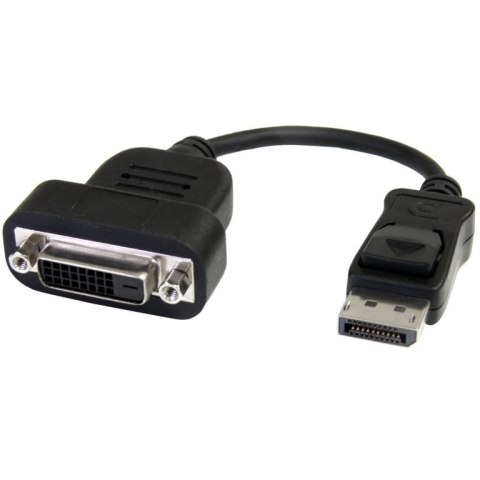 StarTech DP2DVIS adapter kablowy 0,2 m DisplayPort DVI-D Czarny