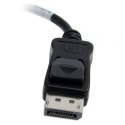 StarTech DP2DVIS adapter kablowy 0,2 m DisplayPort DVI-D Czarny