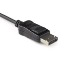 StarTech DP2HD4K60H adapter kablowy 0,122 m DisplayPort HDMI Typu A (Standard) Czarny