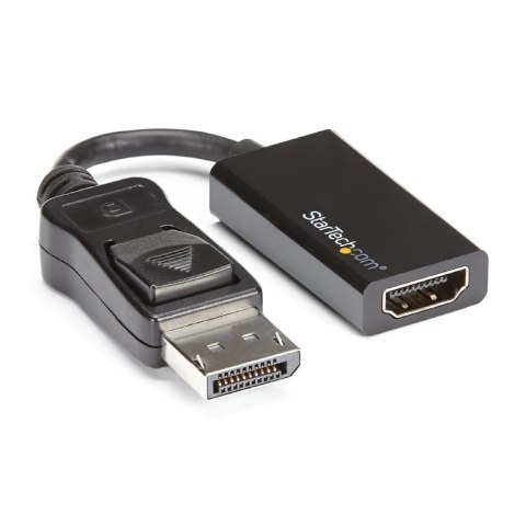 StarTech DP2HD4K60S adapter kablowy 0,215 m DisplayPort HDMI Czarny