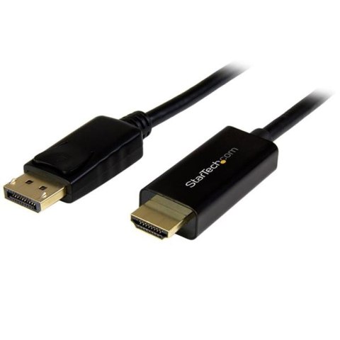 StarTech DP2HDMM1MB adapter kablowy 1 m DisplayPort HDMI Typu A (Standard) Czarny