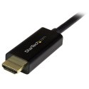 StarTech DP2HDMM2MB adapter kablowy 2 m HDMI Typu A (Standard) DisplayPort Czarny