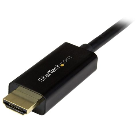 StarTech DP2HDMM2MB adapter kablowy 2 m HDMI Typu A (Standard) DisplayPort Czarny
