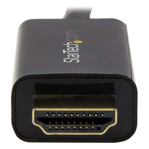 StarTech DP2HDMM2MB adapter kablowy 2 m HDMI Typu A (Standard) DisplayPort Czarny
