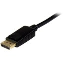 StarTech DP2HDMM3MB adapter kablowy 3 m DisplayPort HDMI Czarny