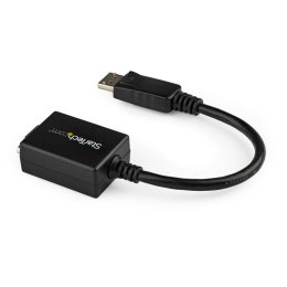 StarTech DP2VGA2 adapter kablowy 0,225 m DisplayPort VGA (D-Sub) Czarny