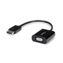 StarTech DP2VGA3 adapter kablowy 0,1 m DisplayPort VGA (D-Sub) Czarny