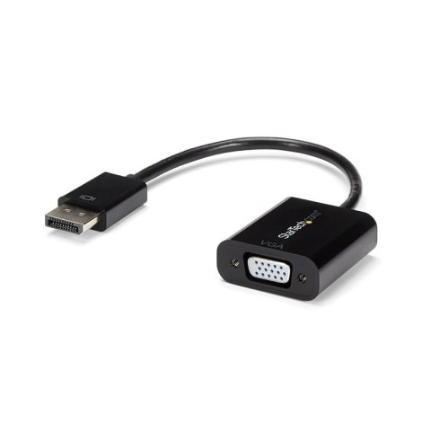 StarTech DP2VGA3 adapter kablowy 0,1 m DisplayPort VGA (D-Sub) Czarny