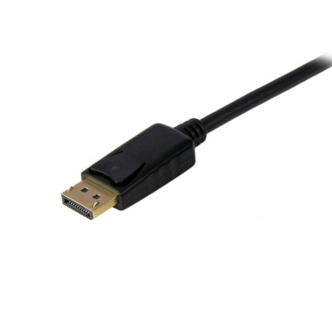 StarTech DP2VGAMM6B adapter kablowy 1,8 m DisplayPort VGA (D-Sub) Czarny