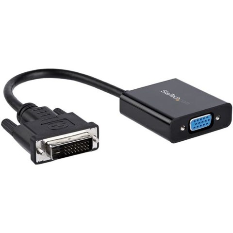 StarTech DVI2VGAE adapter kablowy 0,19 m Czarny
