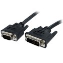 StarTech DVIVGAMM2M adapter kablowy 2 m DVI-A VGA (D-Sub) Czarny