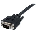 StarTech DVIVGAMM5M adapter kablowy 2 m DVI-A VGA (D-Sub) Czarny