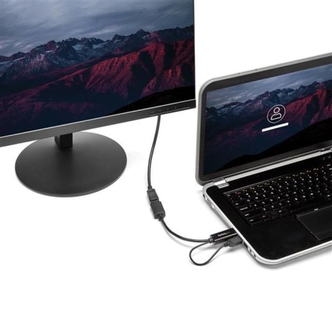 StarTech HD2DP adapter kablowy Czarny