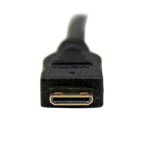 StarTech HDCDVIMM2M adapter kablowy 2 m Mini-HDMI DVI-D Czarny