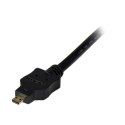 StarTech HDDDVIMM1M adapter kablowy 1 m Micro-HDMI DVI-D Czarny